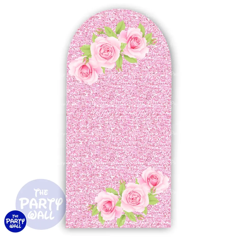Minnie Mouse Princesa - Funda para mampara de punta redonda o rectangular The Party Wall