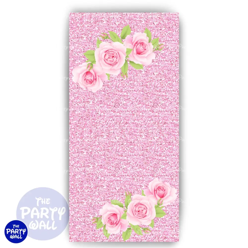 Minnie Mouse Princesa - Funda para mampara de punta redonda o rectangular The Party Wall