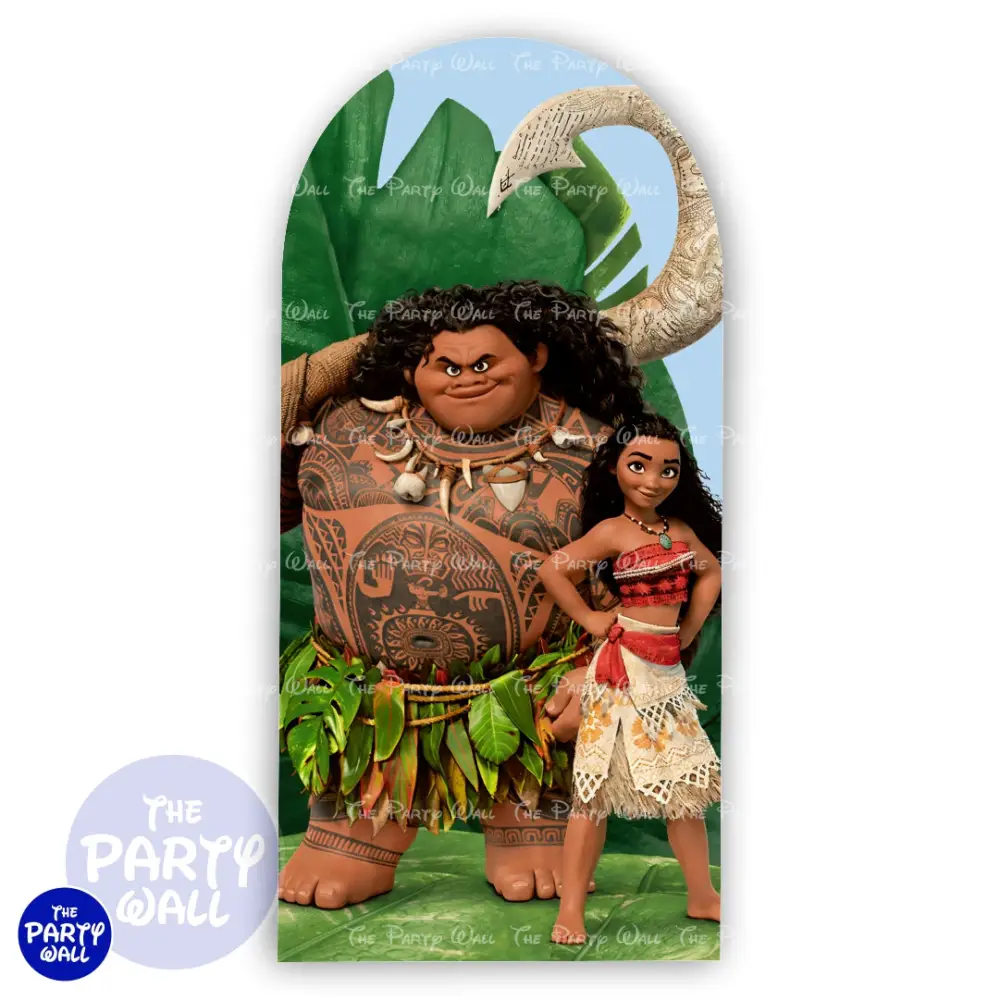 Moana - Funda para mampara de punta redonda o rectangular The Party Wall