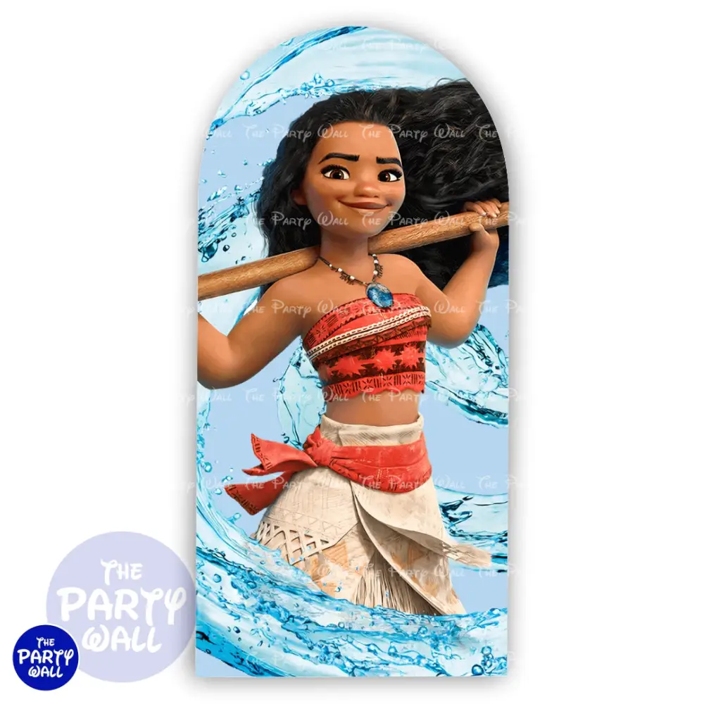 Moana - Funda para mampara de punta redonda o rectangular The Party Wall