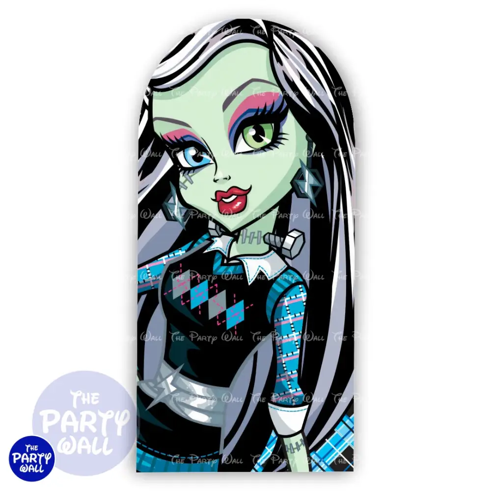 Monster High - Funda para mampara de punta redonda o rectangular The Party Wall