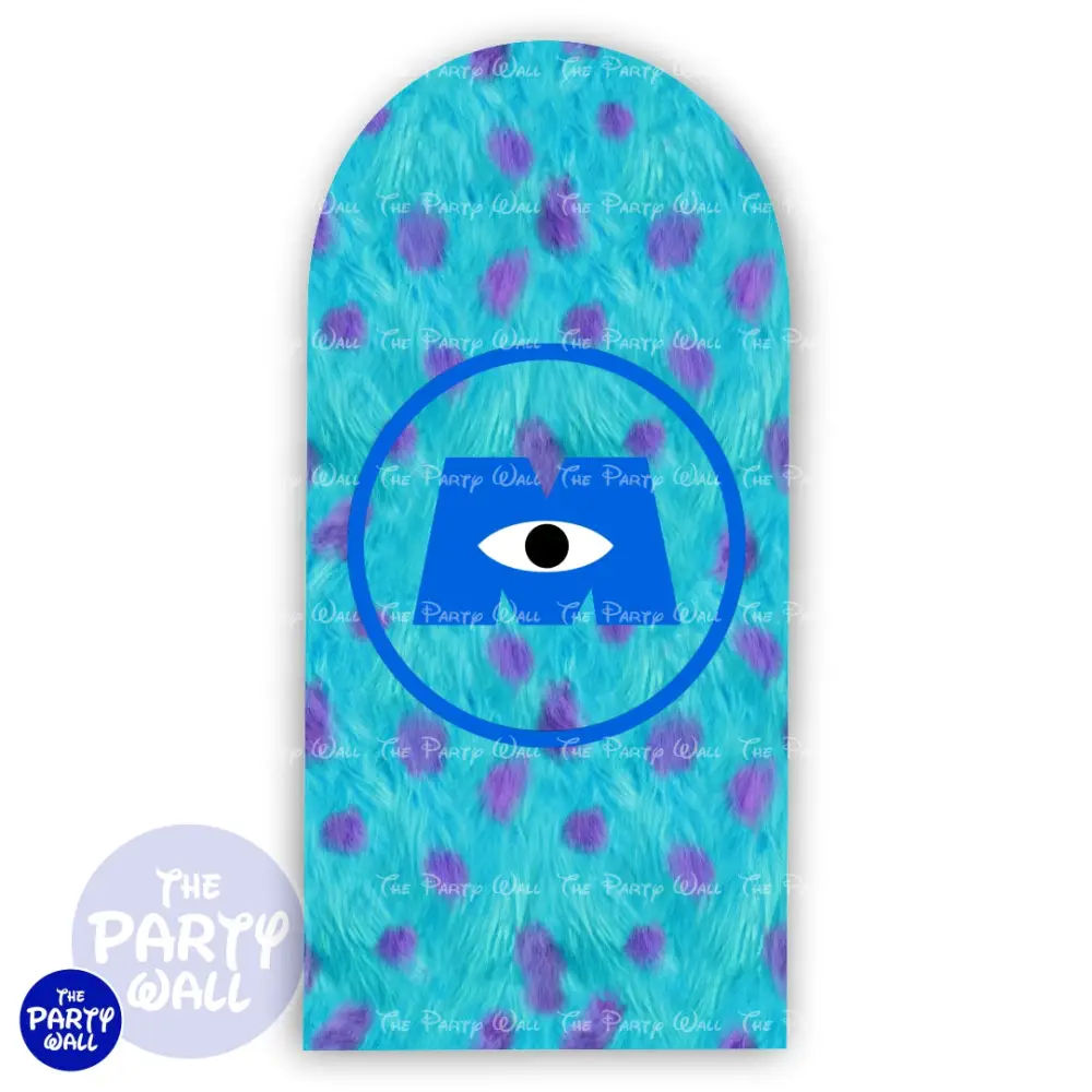 Monsters Inc - Funda para mampara de punta redonda o rectangular The Party Wall