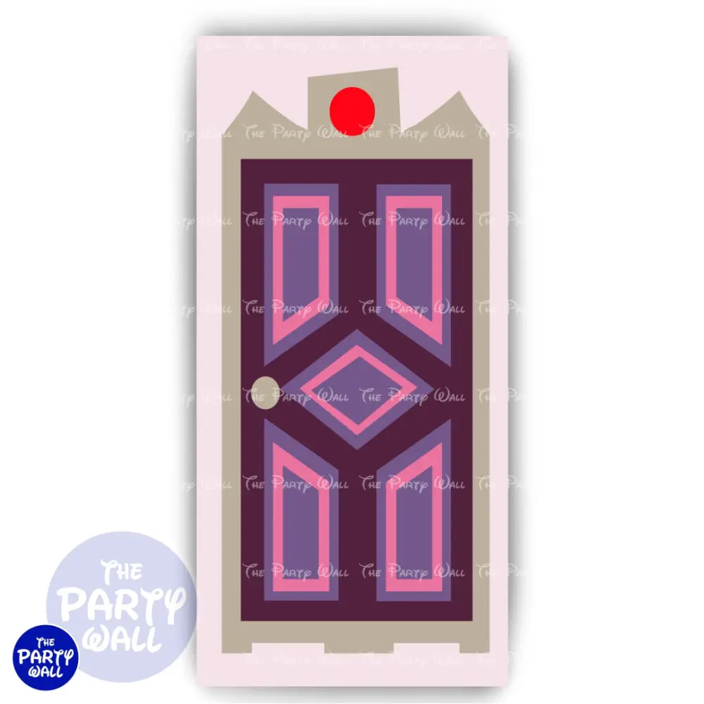 Monsters Inc - Funda para mampara de punta redonda o rectangular The Party Wall