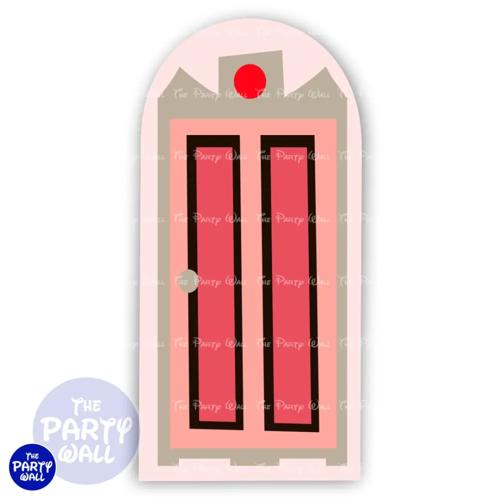 Monsters Inc - Funda para mampara de punta redonda o rectangular The Party Wall