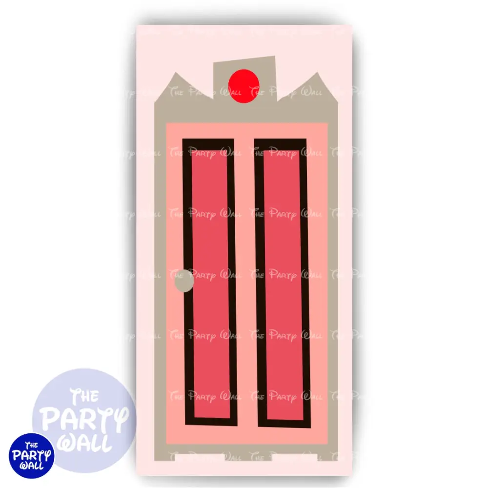 Monsters Inc - Funda para mampara de punta redonda o rectangular The Party Wall