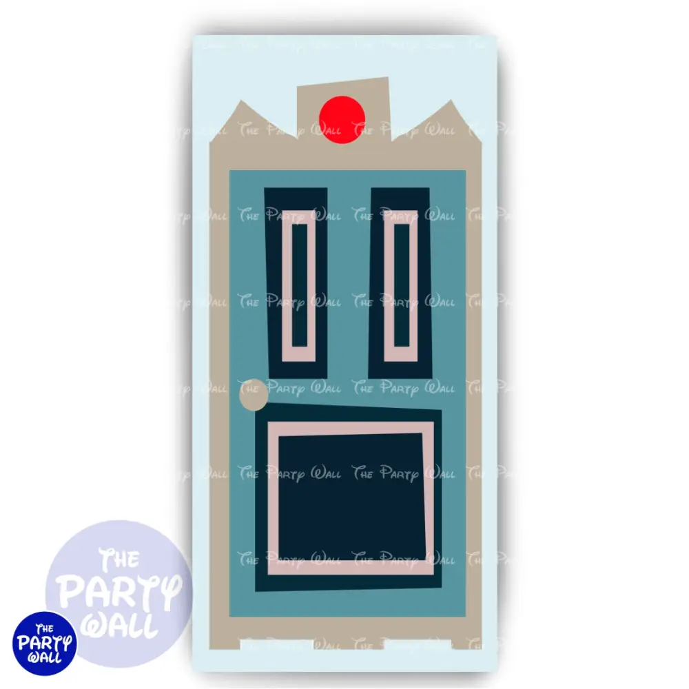 Monsters Inc - Funda para mampara de punta redonda o rectangular The Party Wall