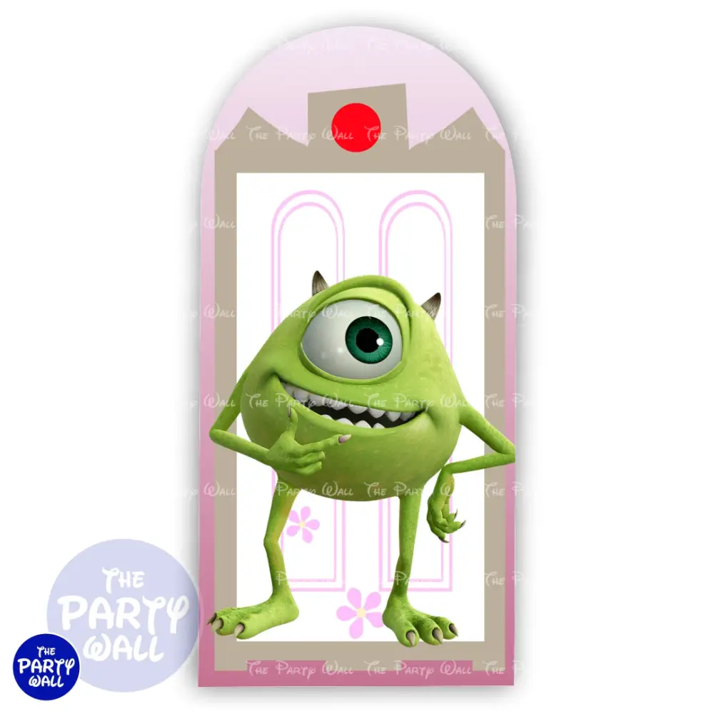 Monsters Inc - Funda para mampara de punta redonda o rectangular The Party Wall