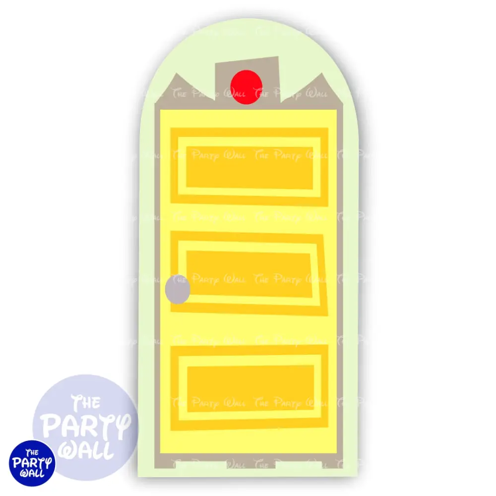 Monsters Inc - Funda para mampara de punta redonda o rectangular The Party Wall