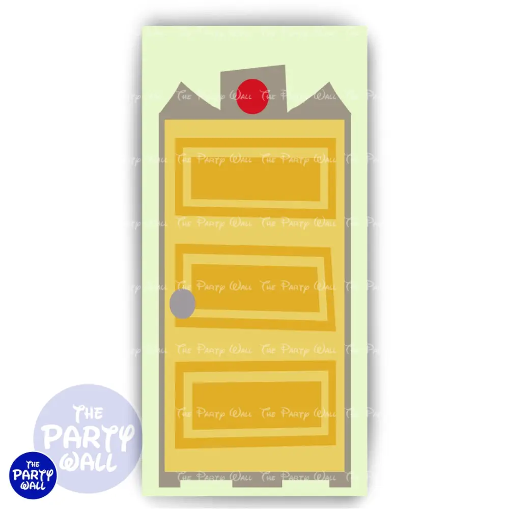 Monsters Inc - Funda para mampara de punta redonda o rectangular The Party Wall