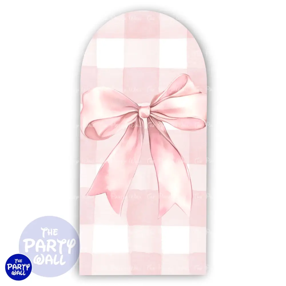 Moño - Funda para mampara de punta redonda o rectangular The Party Wall