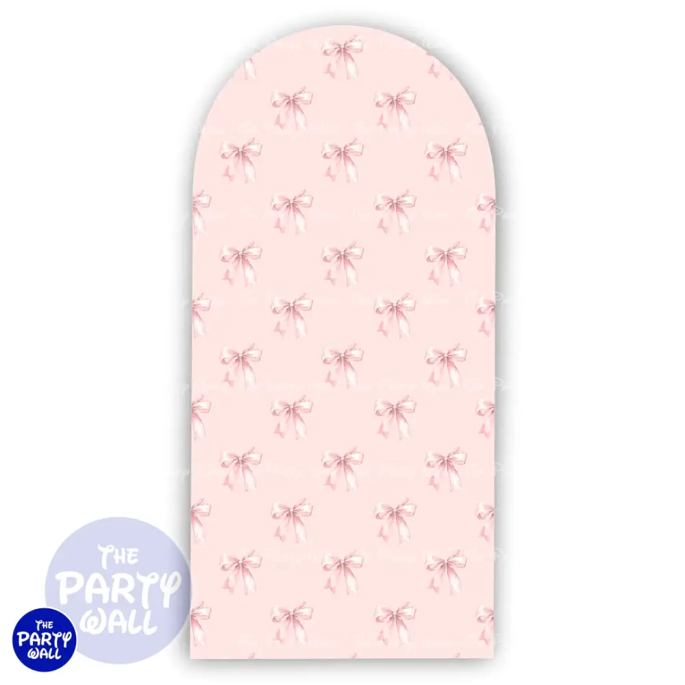Moño - Funda para mampara de punta redonda o rectangular The Party Wall