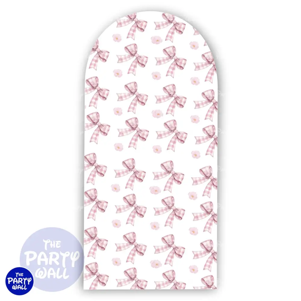 Moño - Funda para mampara de punta redonda o rectangular The Party Wall