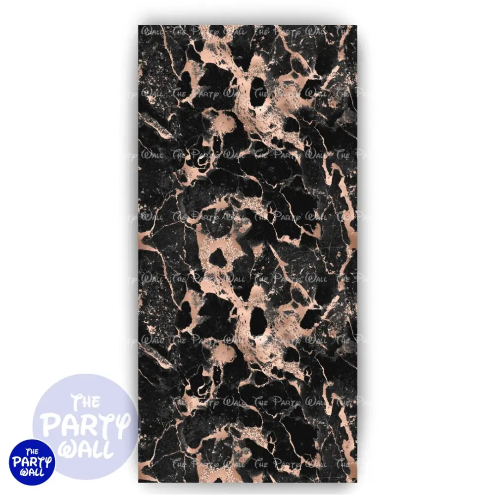 Mármol - Funda para mampara de punta redonda o rectangular The Party Wall