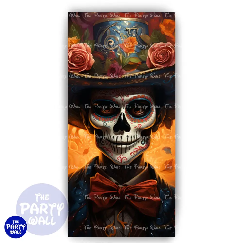 Dí de Muertos - Funda para mampara de punta redonda o rectangular The Party Wall