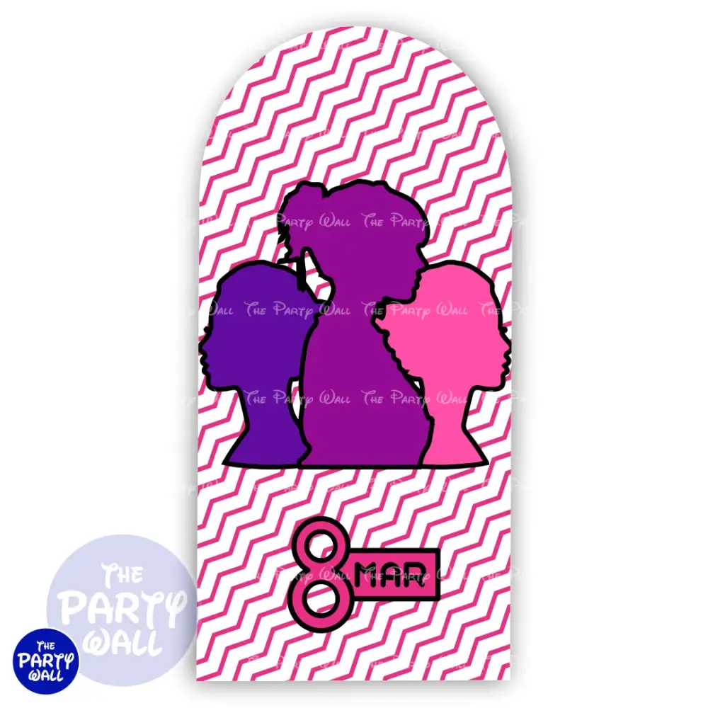 Dí de la Mujer - Funda para mampara de punta redonda o rectangular The Party Wall