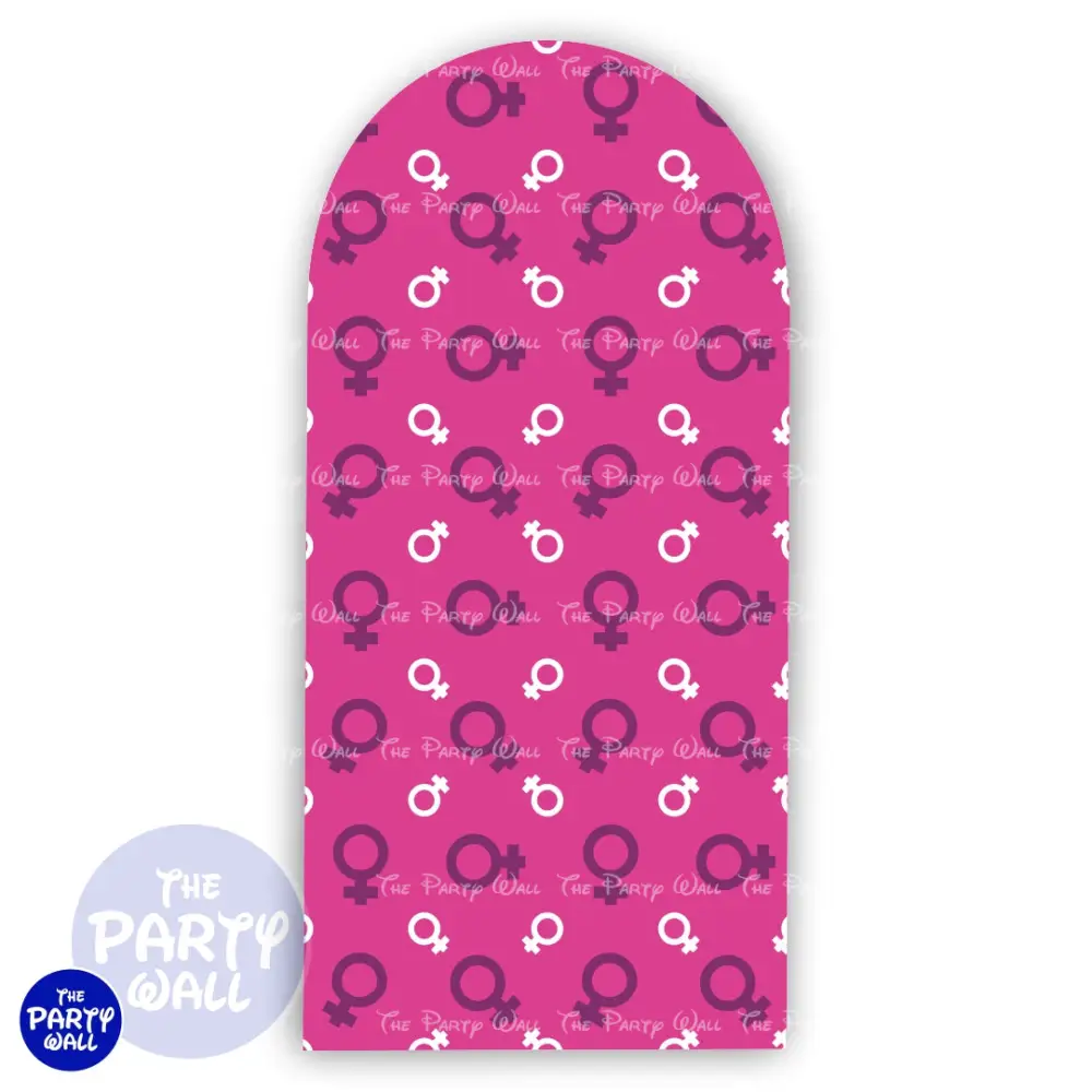 Dí de la Mujer - Funda para mampara de punta redonda o rectangular The Party Wall