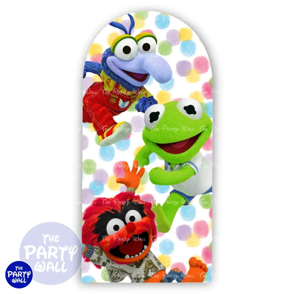 Muppet Babies - Funda para mamá de punta redonda o rectangular The Party Wall