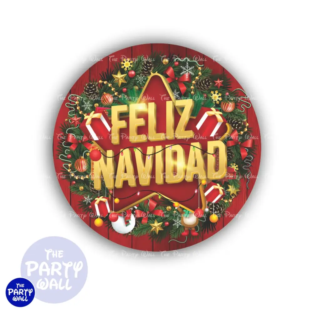 Navidad - Funda para mamá circular The Party Wall