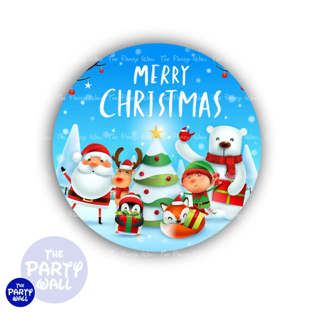 Navidad - Funda para mamá circular The Party Wall