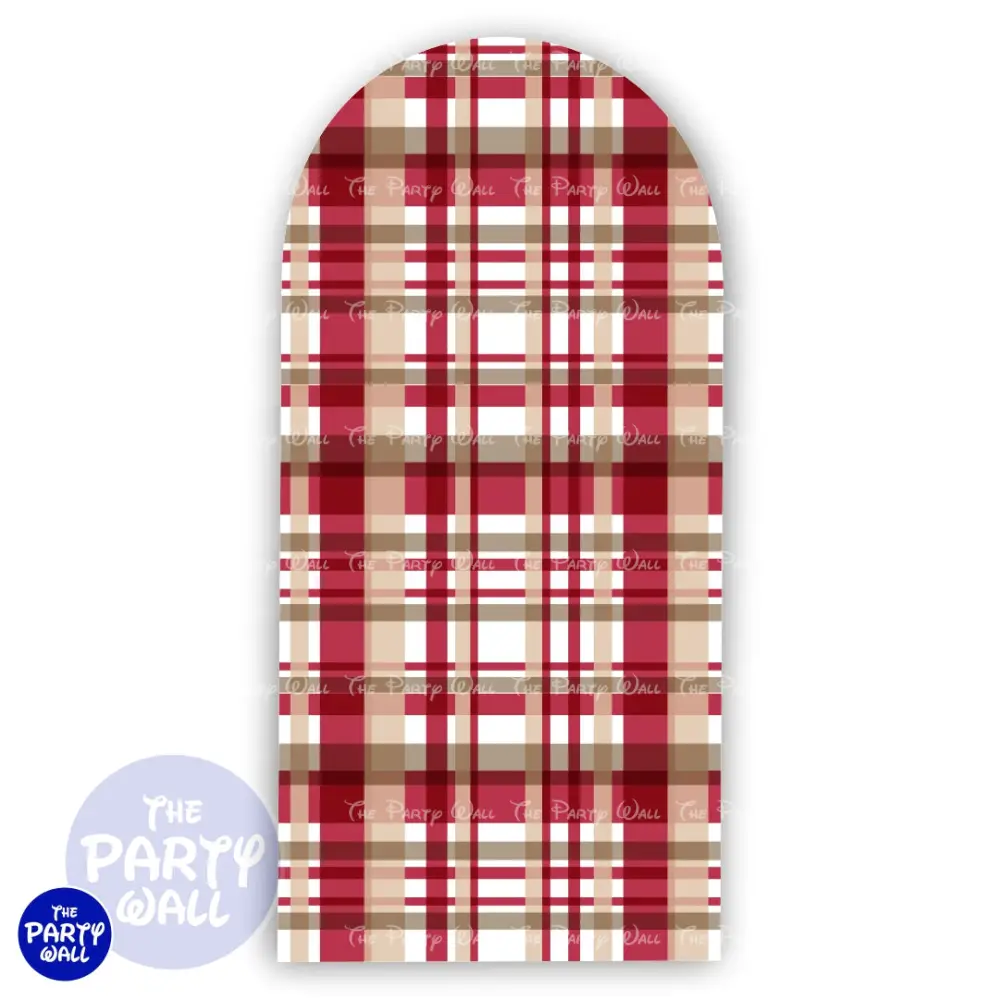 Navidad - Funda para mampara de punta redonda o rectangular The Party Wall