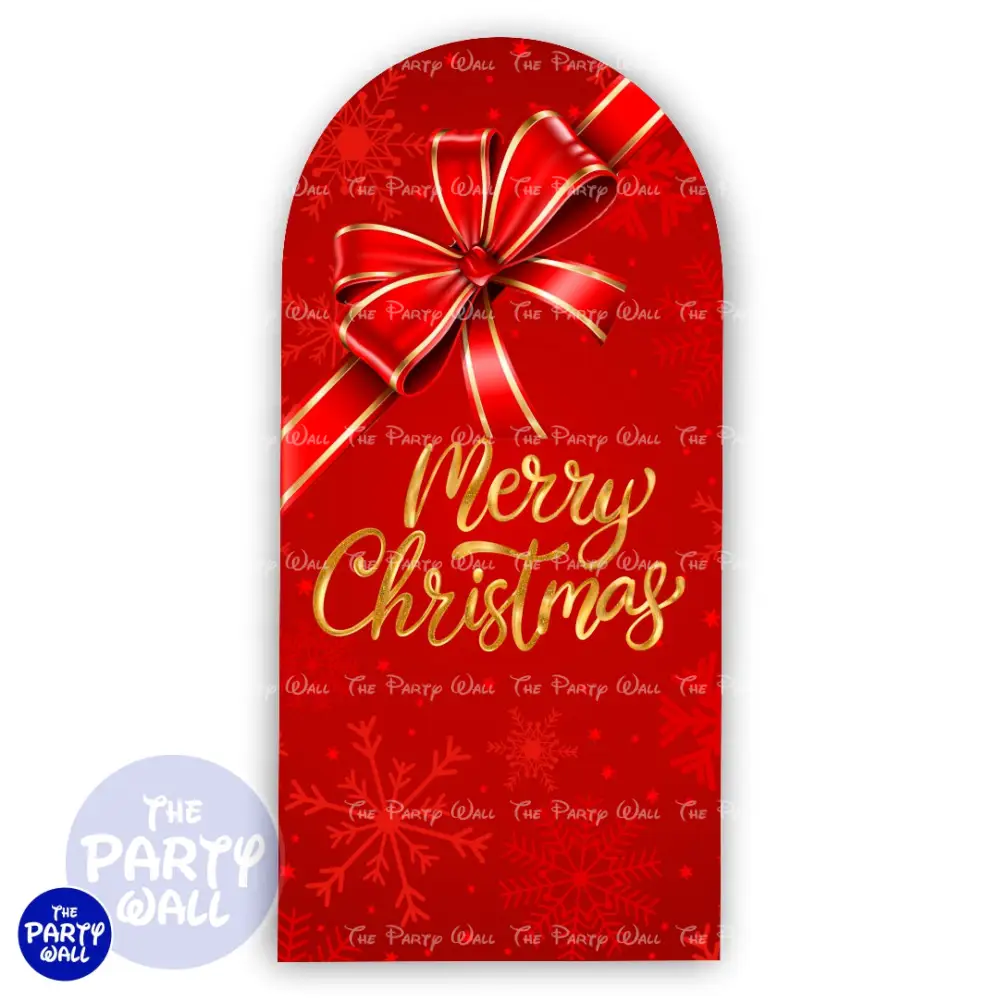 Navidad - Funda para mampara de punta redonda o rectangular The Party Wall