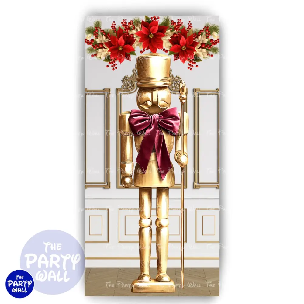 Navidad - Funda para mampara de punta redonda o rectangular The Party Wall