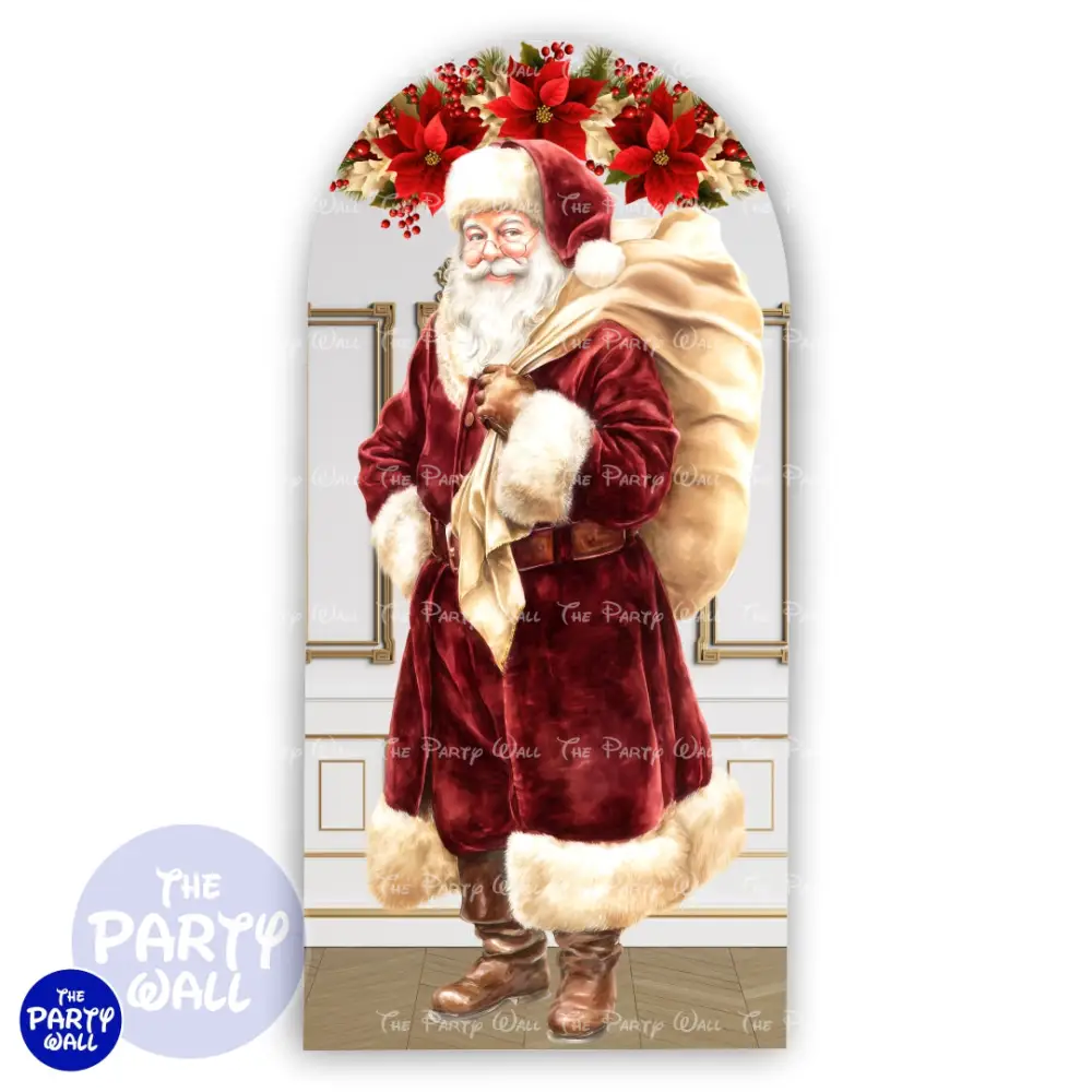 Navidad - Funda para mampara de punta redonda o rectangular The Party Wall