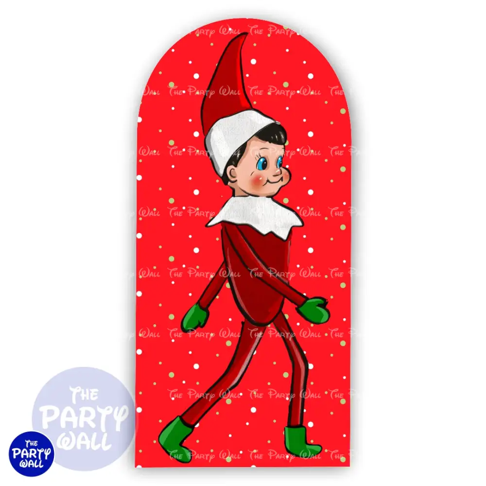 Navidad - Funda para mampara de punta redonda o rectangular The Party Wall