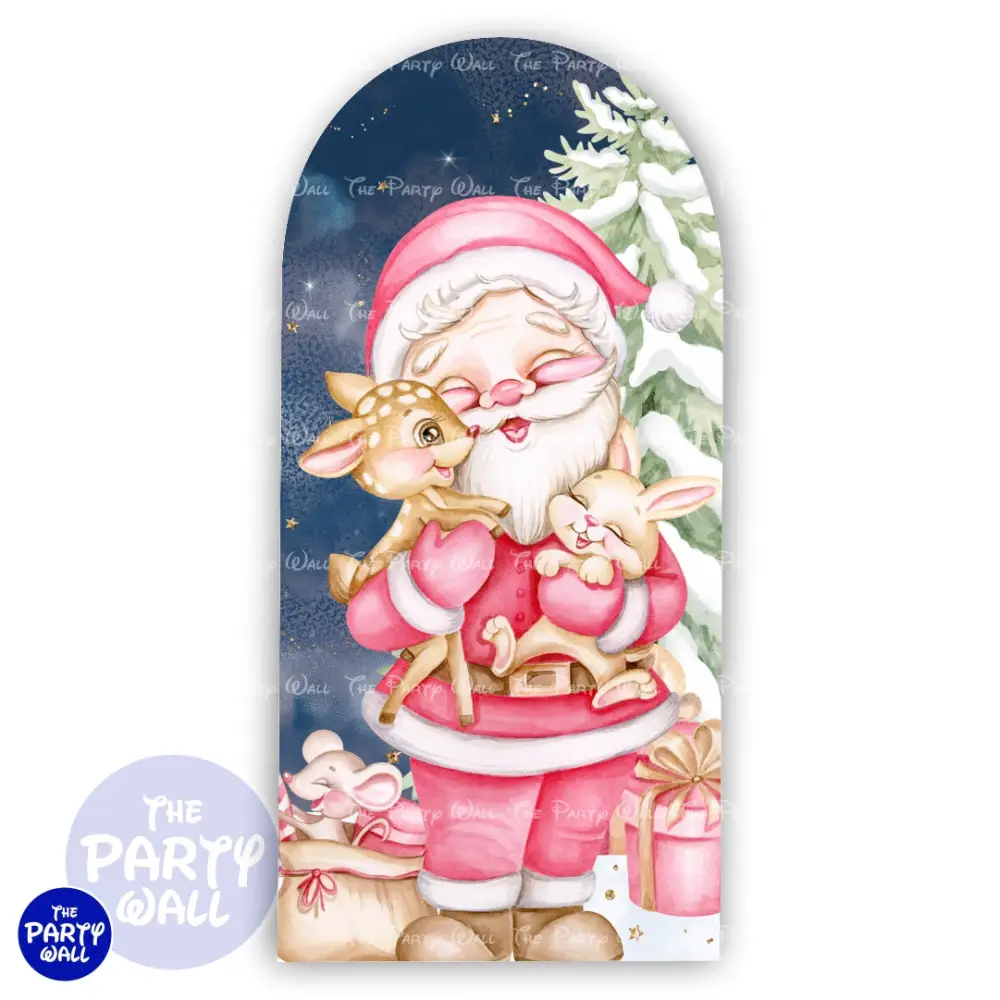 Navidad - Funda para mampara de punta redonda o rectangular The Party Wall