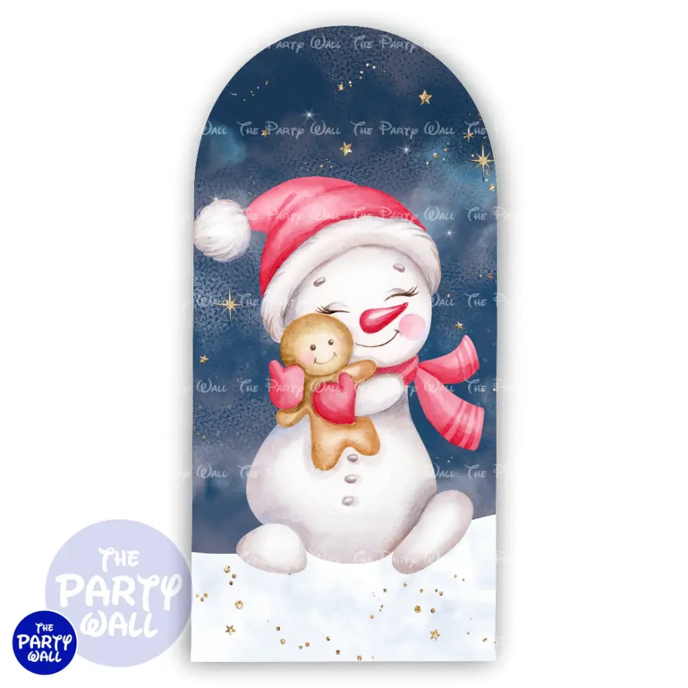 Navidad - Funda para mampara de punta redonda o rectangular The Party Wall