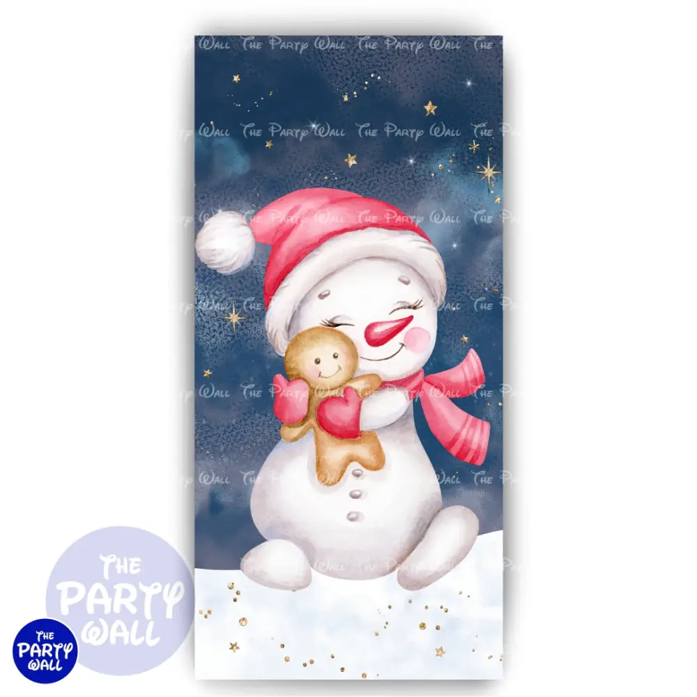 Navidad - Funda para mampara de punta redonda o rectangular The Party Wall