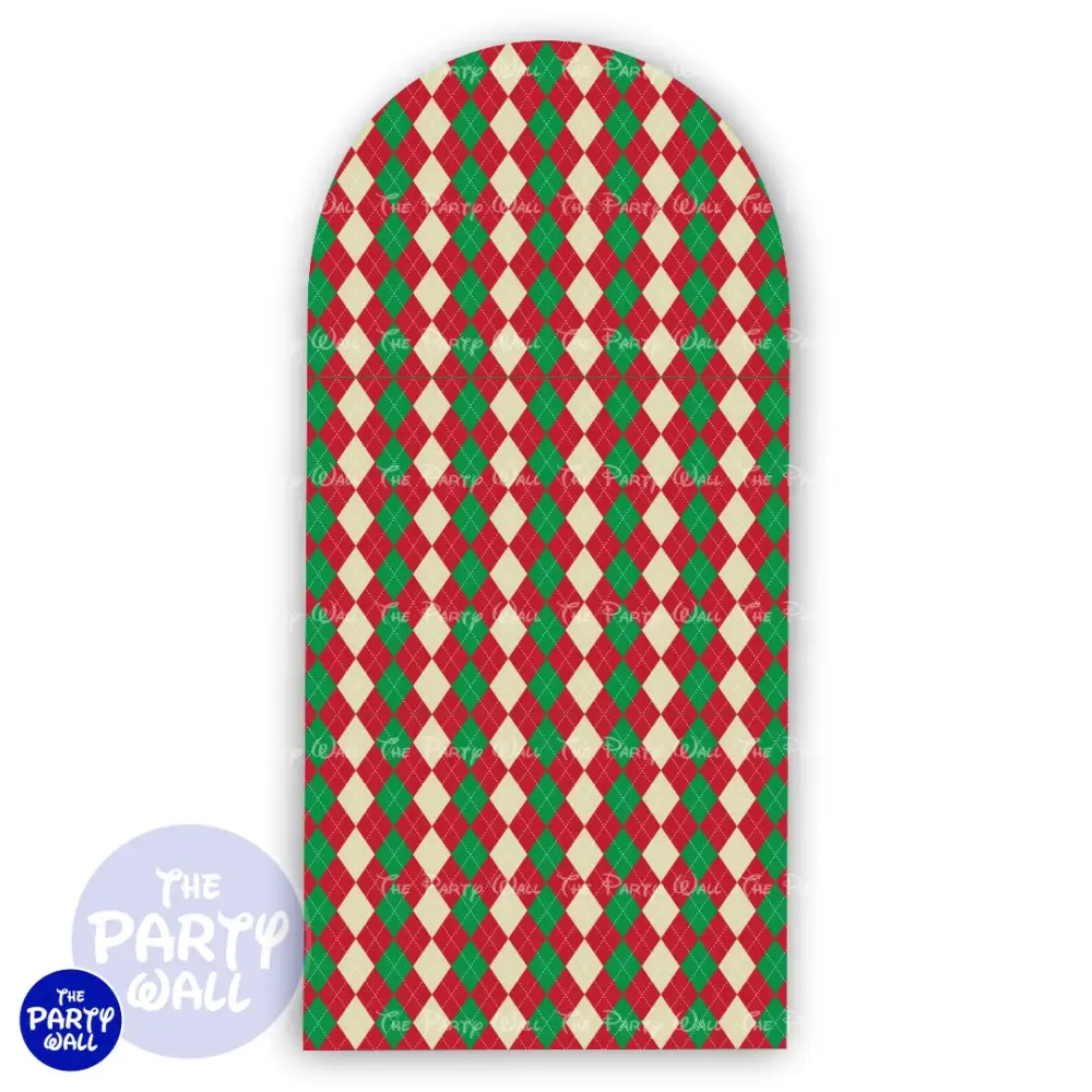 Navidad - Funda para mampara de punta redonda o rectangular The Party Wall