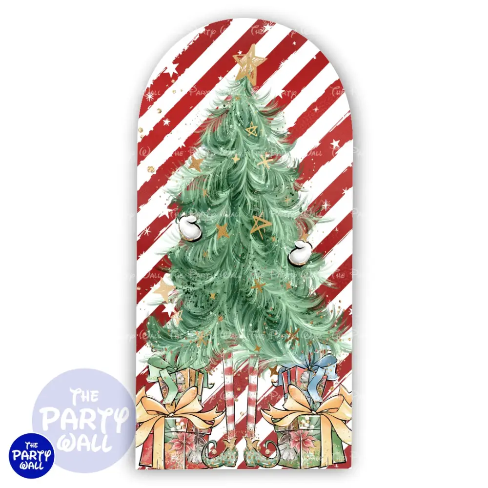 Navidad - Funda para mampara de punta redonda o rectangular The Party Wall