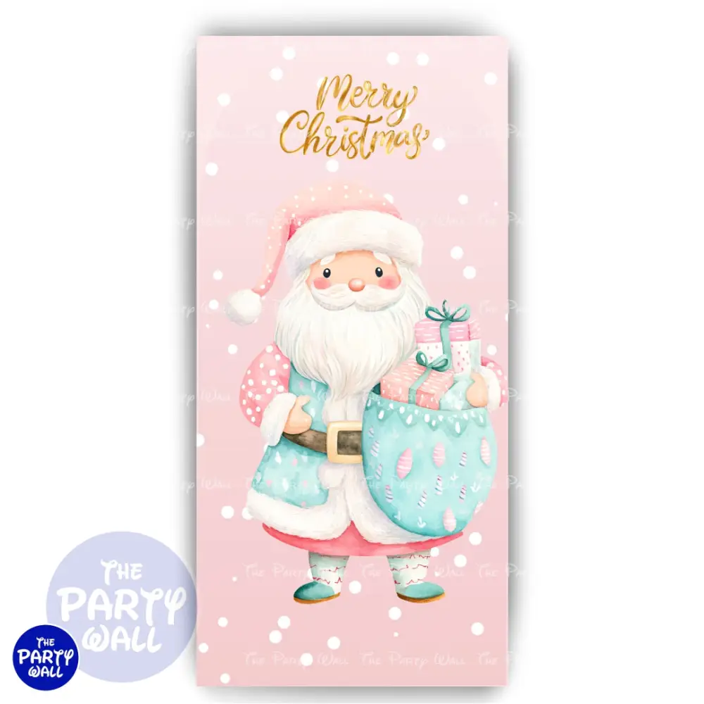 Navidad - Funda para mampara de punta redonda o rectangular The Party Wall