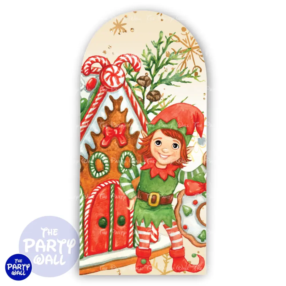 Navidad - Funda para mampara de punta redonda o rectangular The Party Wall