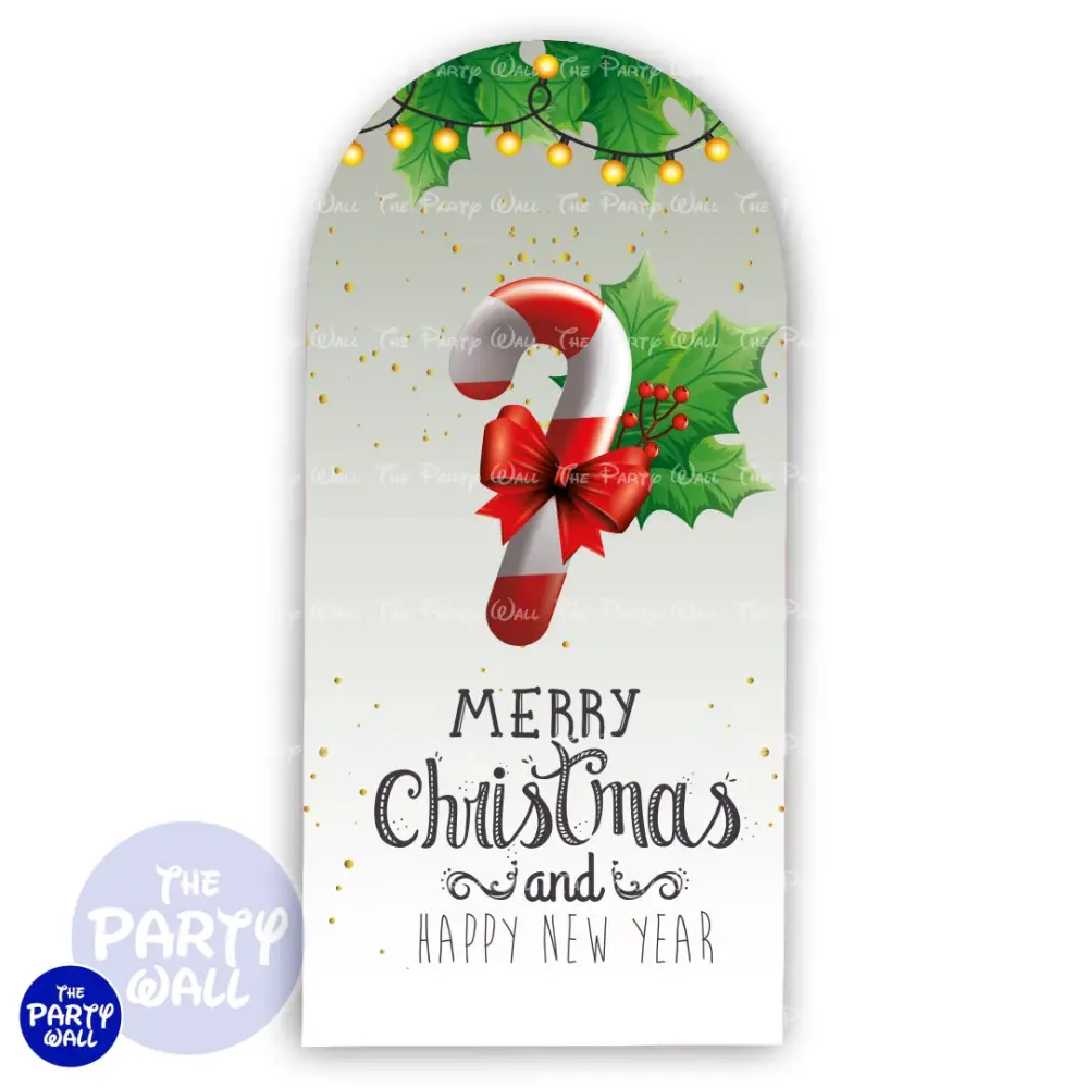Navidad - Funda para mampara de punta redonda o rectangular The Party Wall