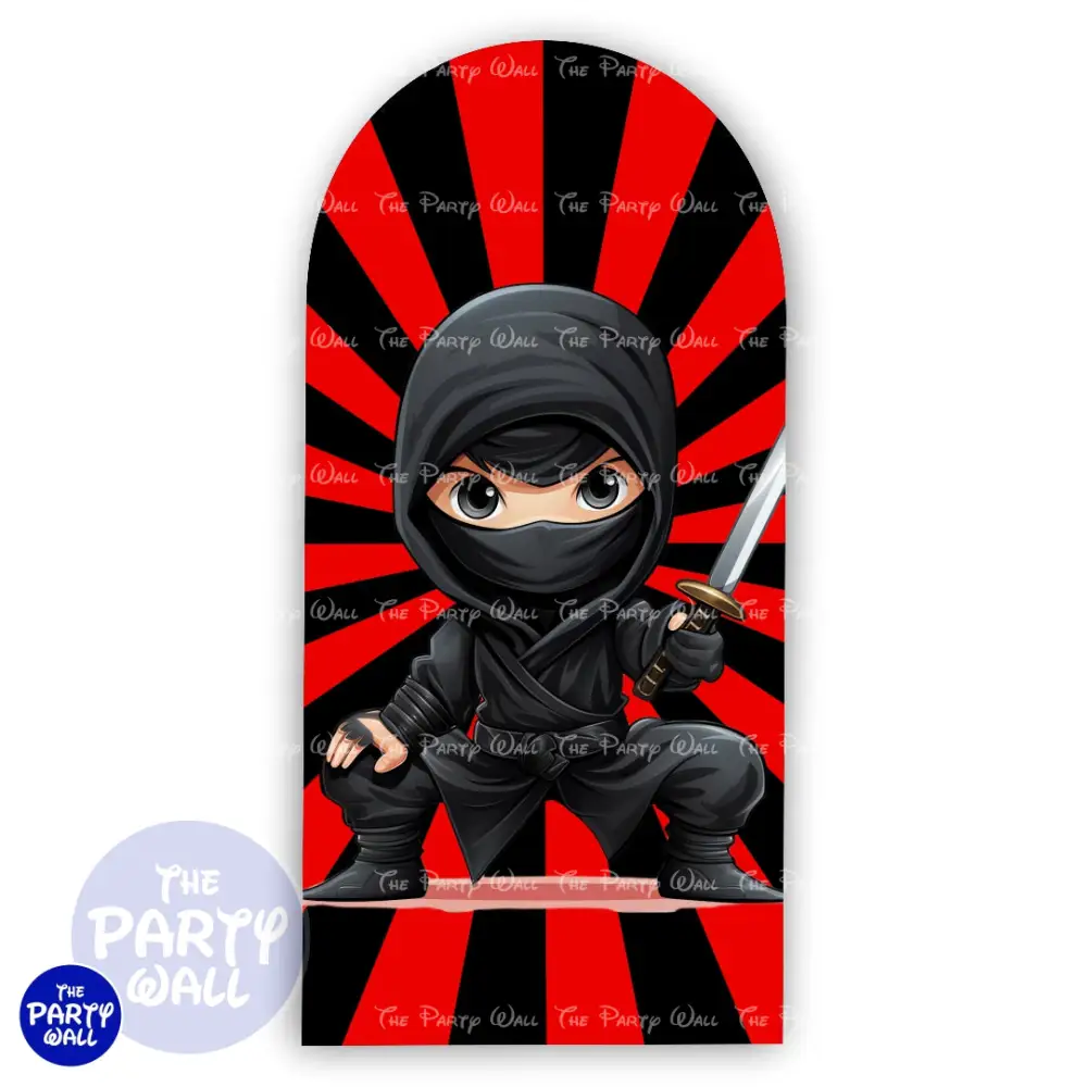 Ninja - Funda para mampara de punta redonda o rectangular The Party Wall