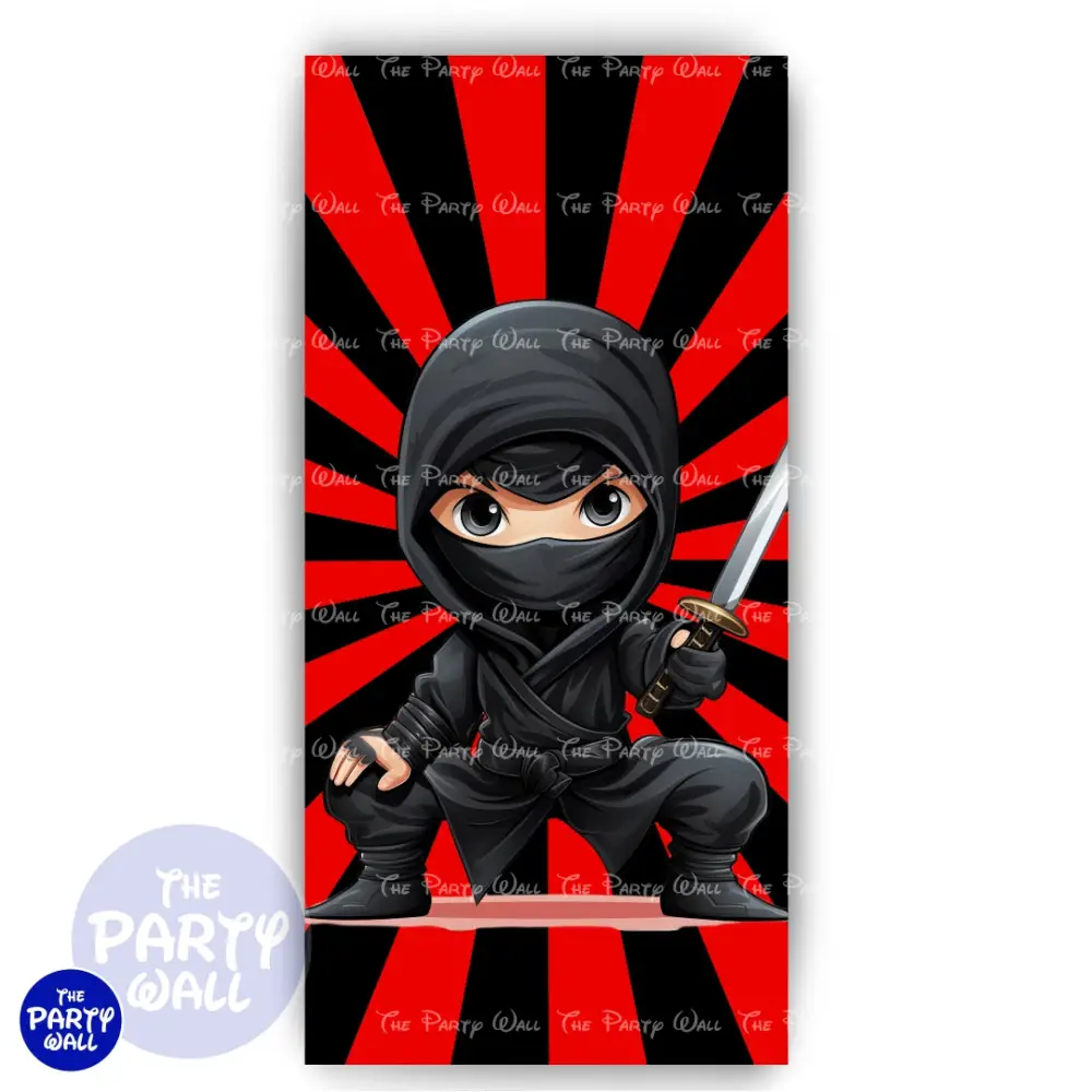 Ninja - Funda para mampara de punta redonda o rectangular The Party Wall