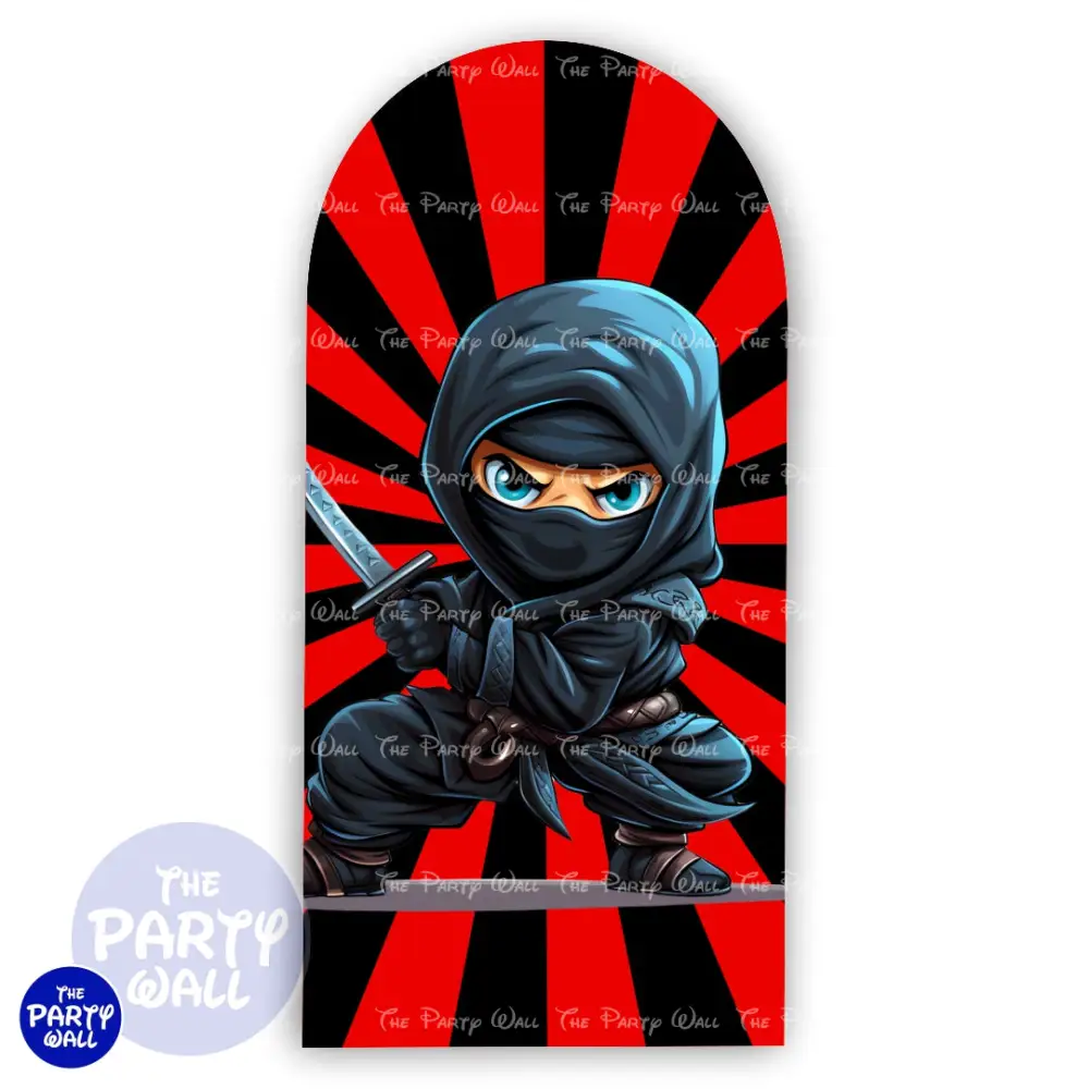 Ninja - Funda para mampara de punta redonda o rectangular The Party Wall