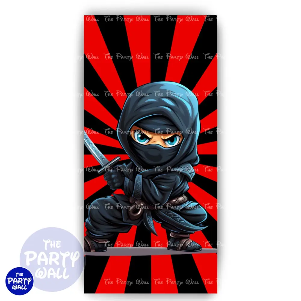 Ninja - Funda para mampara de punta redonda o rectangular The Party Wall