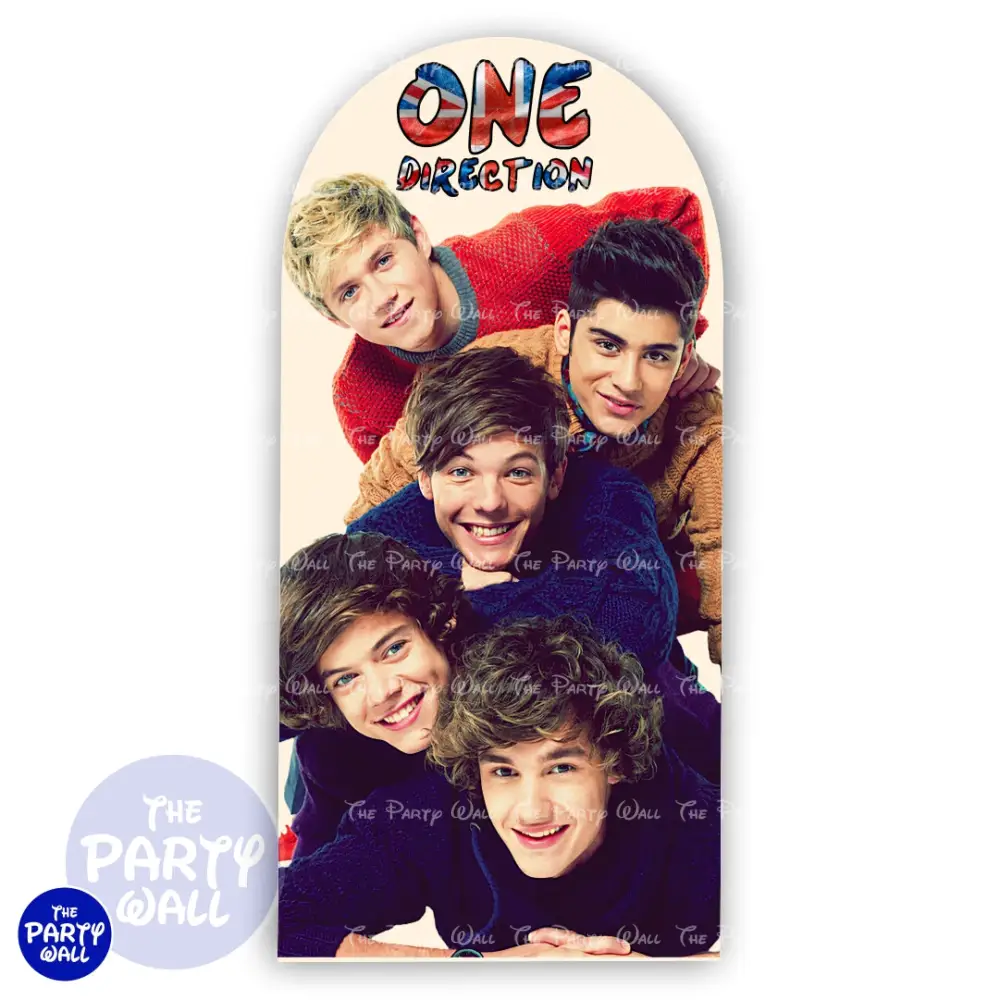 One Direction - Funda para mampara de punta redonda o rectangular The Party Wall