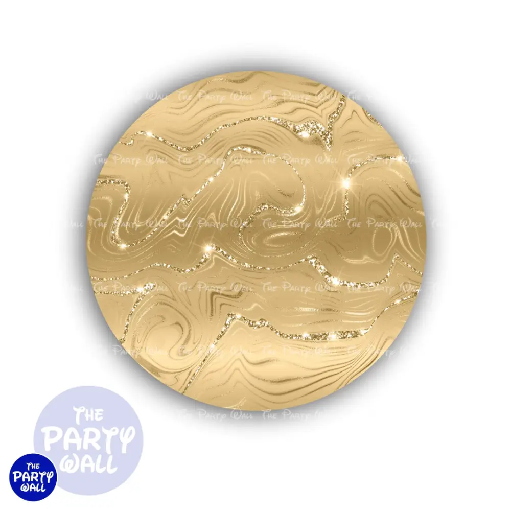 Oro - Funda para mamá circular The Party Wall