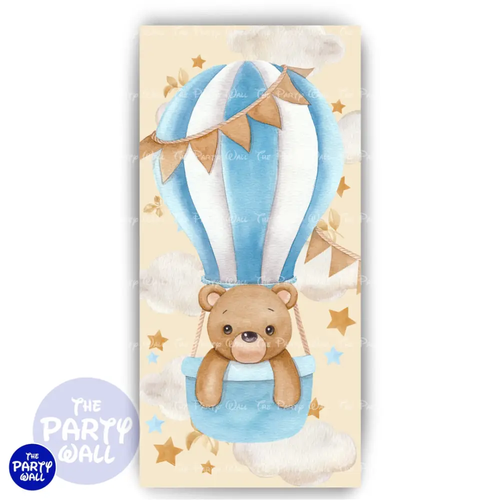 Ositos Cute - Funda para mampara de punta redonda o rectangular The Party Wall