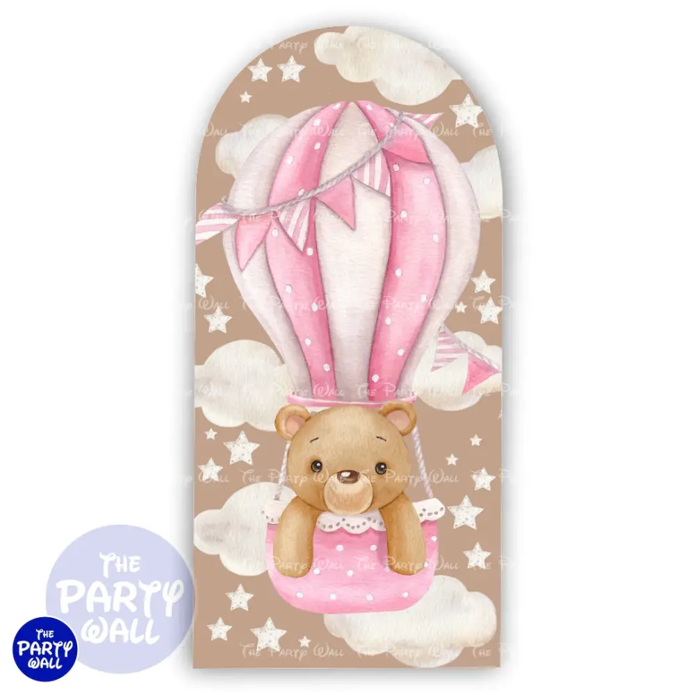 Ositos Cute - Funda para mampara de punta redonda o rectangular The Party Wall