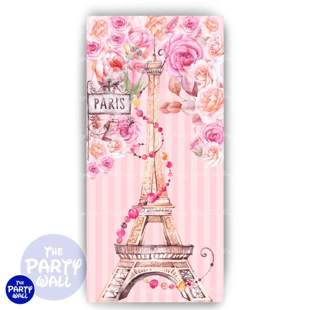 Paris - Funda para mampara de punta redonda o rectangular The Party Wall