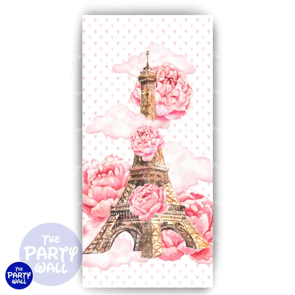 Paris - Funda para mampara de punta redonda o rectangular The Party Wall