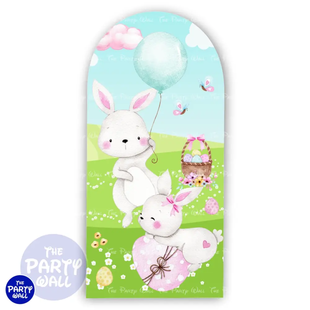 Pascua - Funda para mampara de punta redonda o rectangular The Party Wall