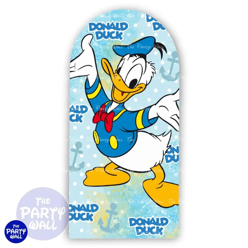 Pato Donald - Funda para mampara de punta redonda o rectangular The Party Wall