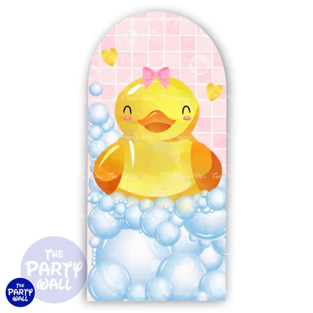 Pato de Hule - Funda para mampara de punta redonda o rectangular The Party Wall