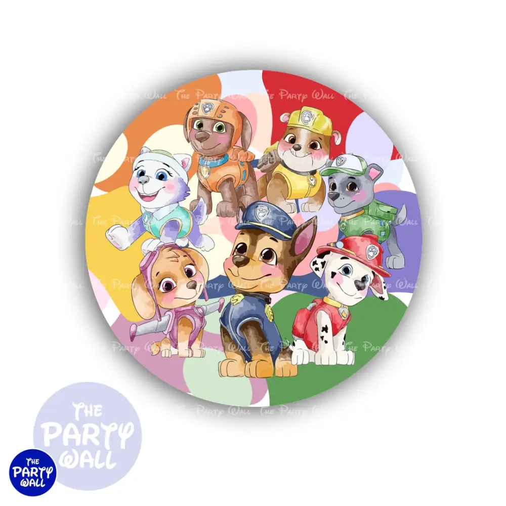 Paw Patrol - Funda para mamá circular The Party Wall